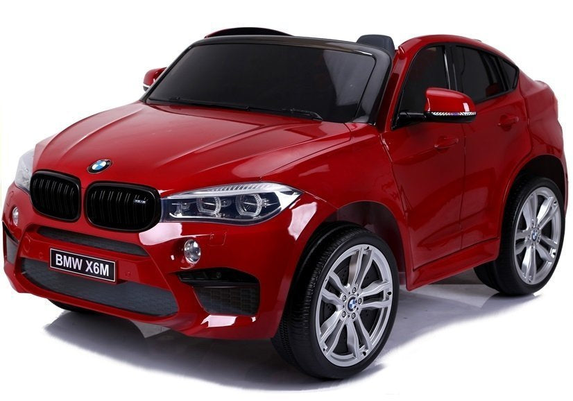 Elektrické auto na akumulátor BMW X6M s dálkovým ovládáním červené