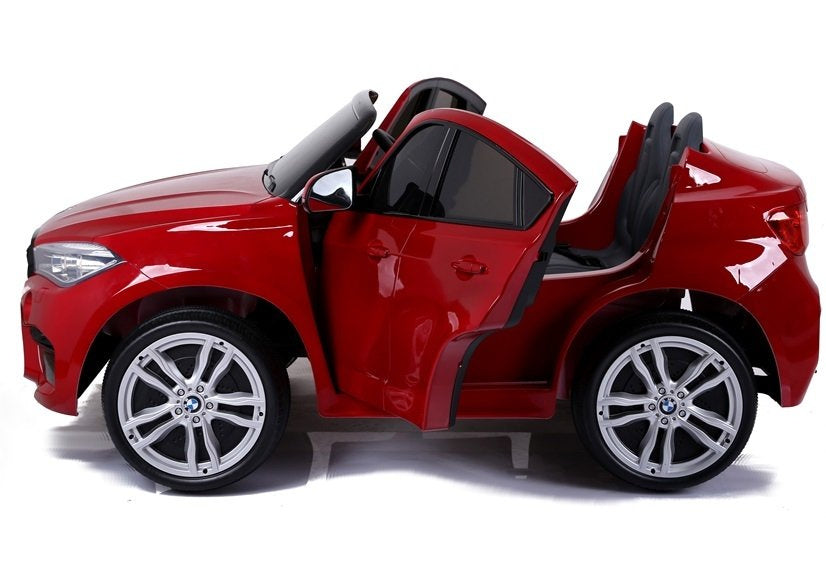 Elektrické auto na akumulátor BMW X6M s dálkovým ovládáním červené