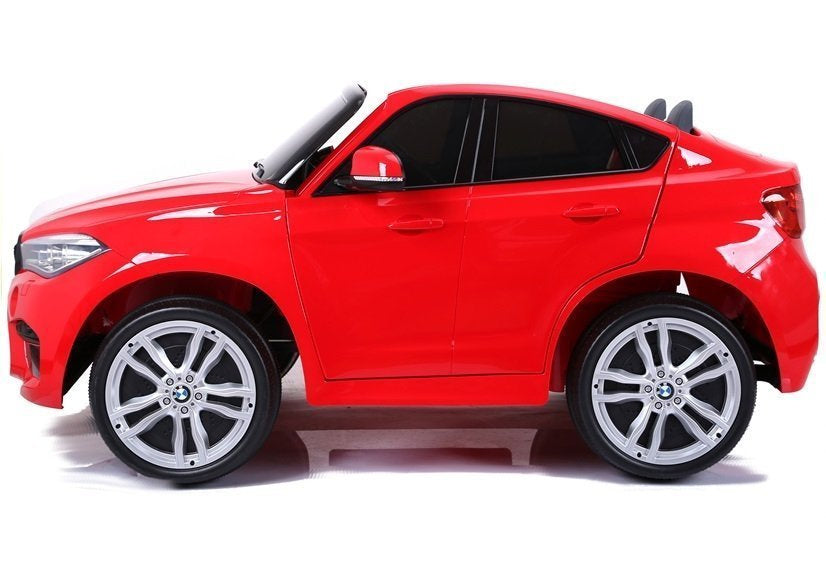 Elektrické auto na akumulátor BMW X6M s dálkovým ovládáním červené