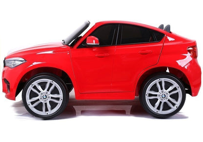 Elektrické auto na akumulátor BMW X6M s dálkovým ovládáním červené