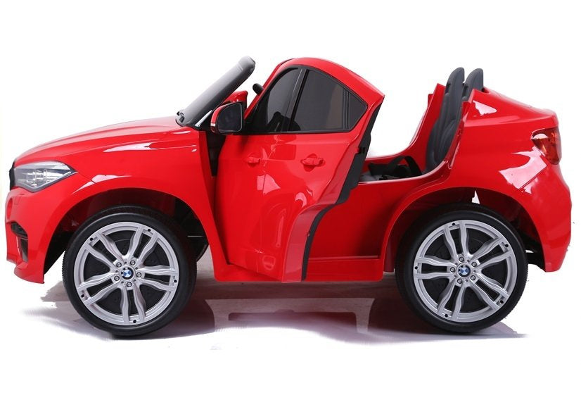 Elektrické auto na akumulátor BMW X6M s dálkovým ovládáním červené