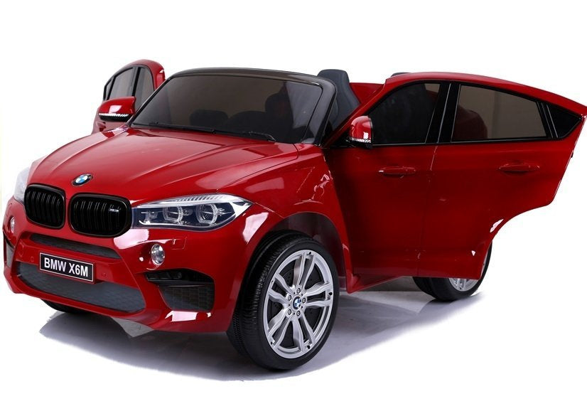 Elektrické auto na akumulátor BMW X6M s dálkovým ovládáním červené