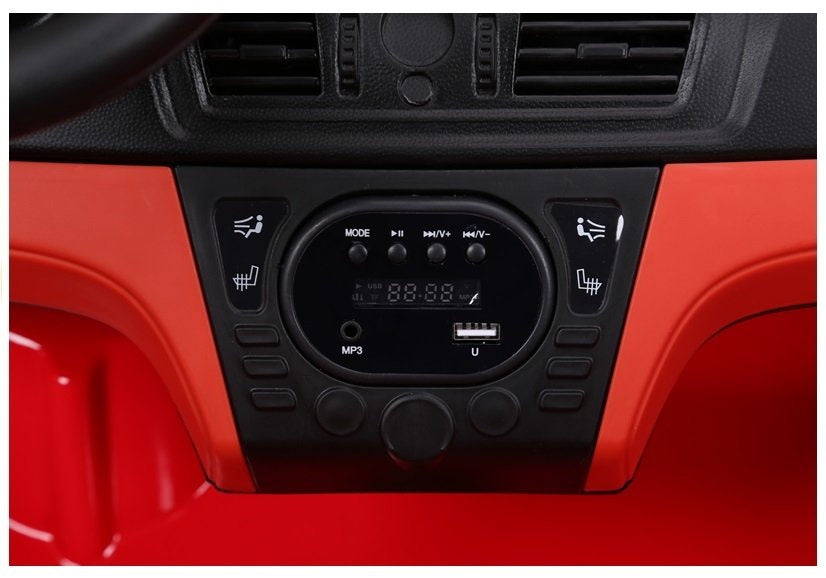 Elektrické auto na akumulátor BMW X6M s dálkovým ovládáním červené