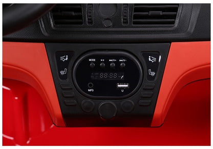 Elektrické auto na akumulátor BMW X6M s dálkovým ovládáním červené