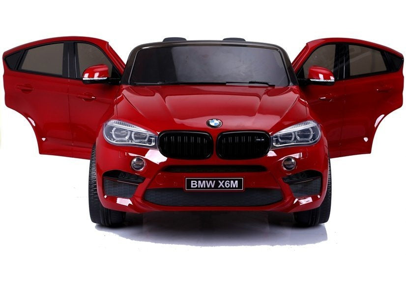 Elektrické auto na akumulátor BMW X6M s dálkovým ovládáním červené