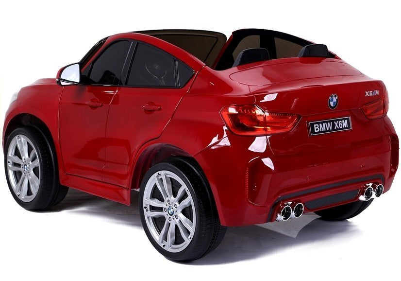 Elektrické auto na akumulátor BMW X6M s dálkovým ovládáním červené