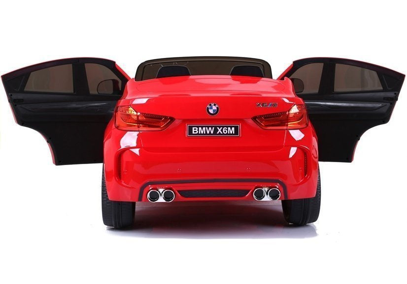 Elektrické auto na akumulátor BMW X6M s dálkovým ovládáním červené