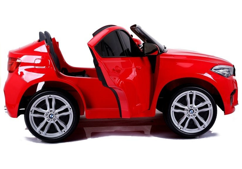 Elektrické auto na akumulátor BMW X6M s dálkovým ovládáním červené