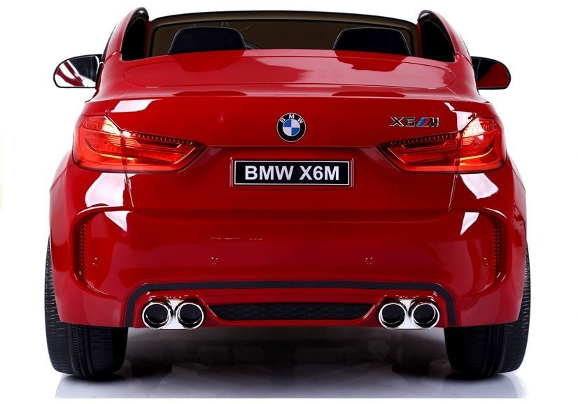 Elektrické auto na akumulátor BMW X6M s dálkovým ovládáním červené