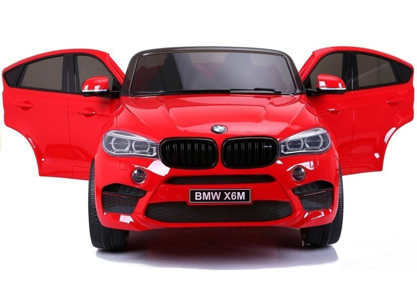 Elektrické auto na akumulátor BMW X6M s dálkovým ovládáním červené