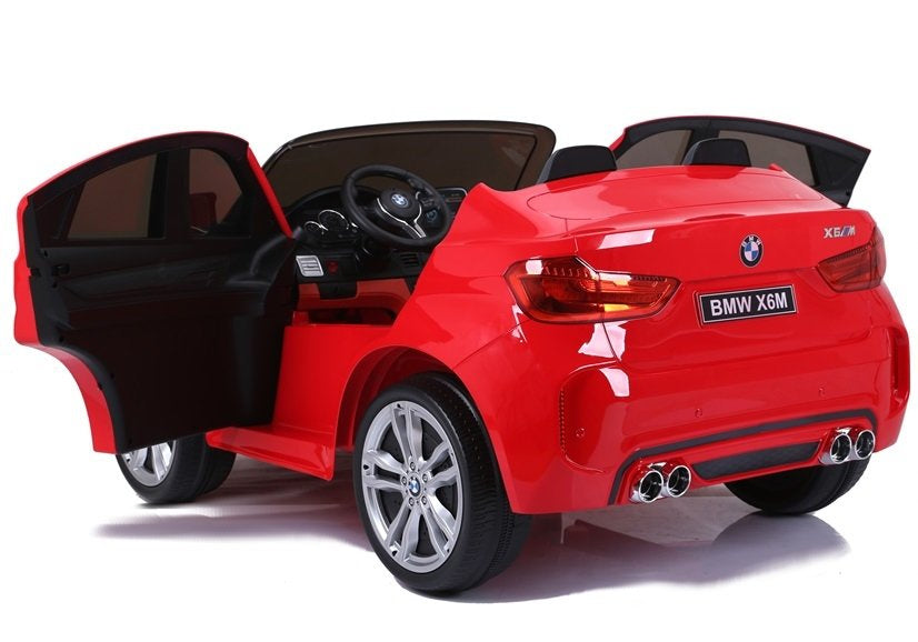 Elektrické auto na akumulátor BMW X6M s dálkovým ovládáním červené