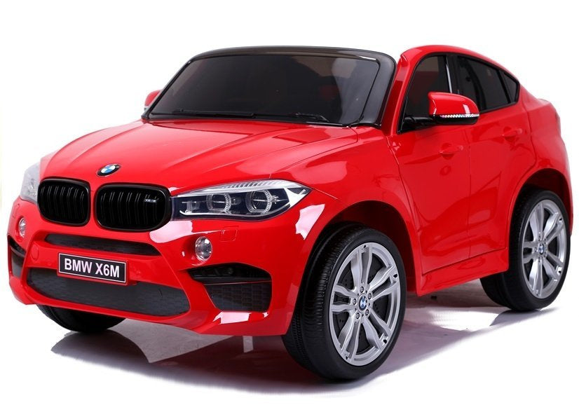 Elektrické auto na akumulátor BMW X6M s dálkovým ovládáním červené