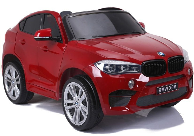 Elektrické auto na akumulátor BMW X6M s dálkovým ovládáním červené