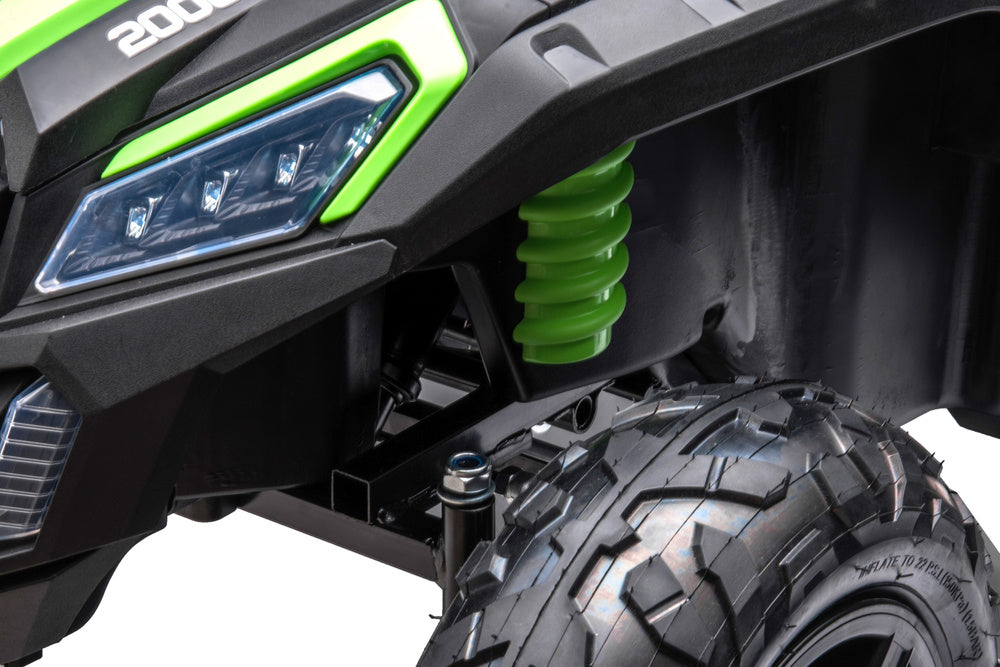Elektrické auto na akumulátor Buggy STRONG A032 bílé