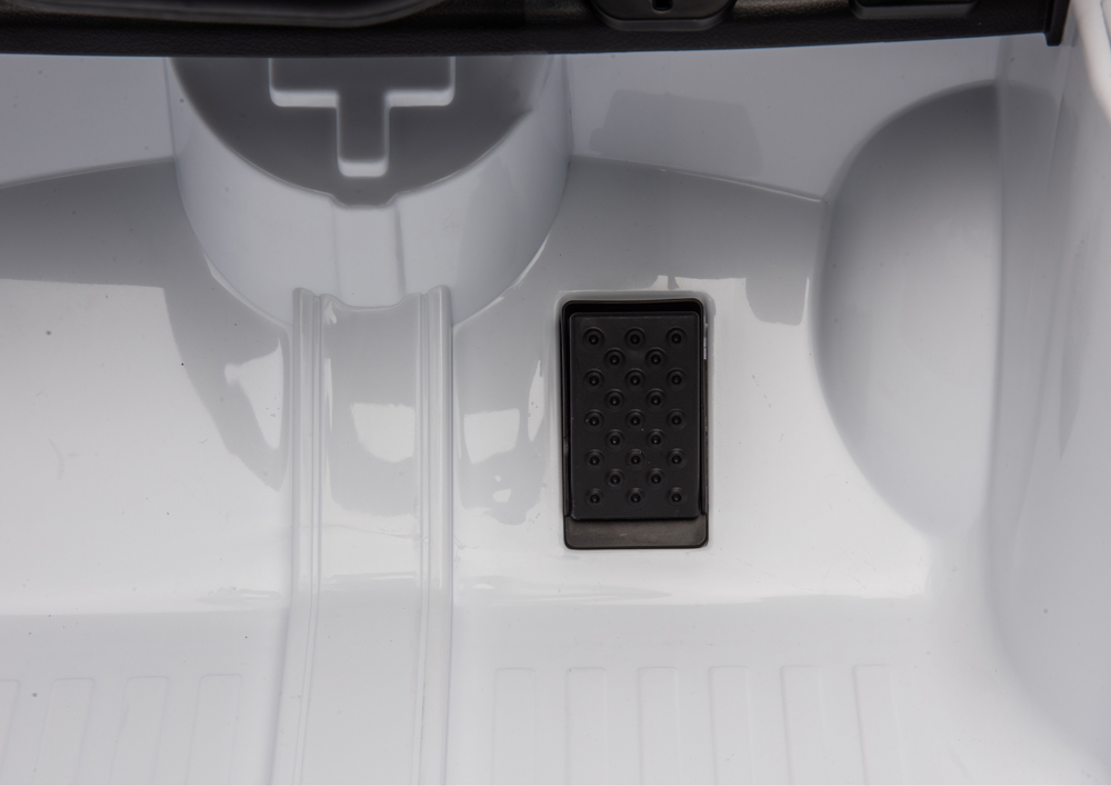 Elektrické auto na akumulátor Dodge Ram – bílé