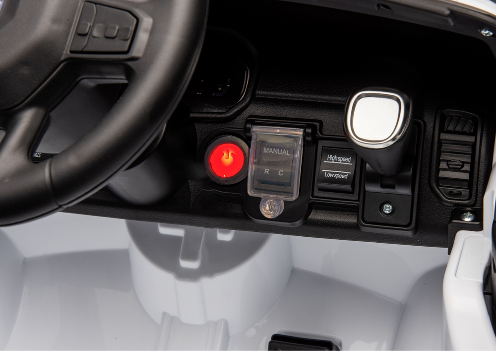 Elektrické auto na akumulátor Dodge Ram – bílé
