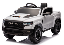 Elektrické auto na akumulátor Dodge Ram – bílé