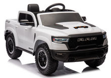 Elektrické auto na akumulátor Dodge Ram – bílé