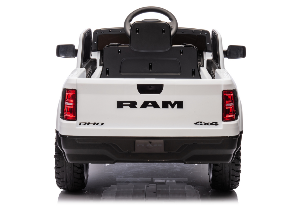 Elektrické auto na akumulátor Dodge Ram – bílé