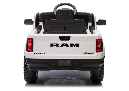 Elektrické auto na akumulátor Dodge Ram – bílé