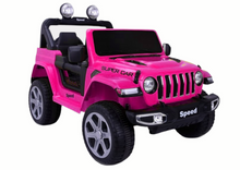 Elektrické auto na akumulátor FT 938 s pohonem 4x4 růžové