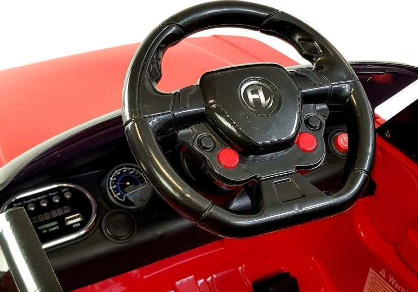 Elektrické auto na akumulator HL1638 červené
