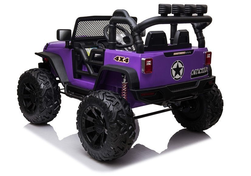 Elektrické auto na akumulátor JC666 fialové