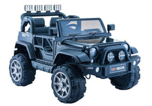 Elektrické auto na akumulátor Jeep HP012 s dálkovým ovládáním černé