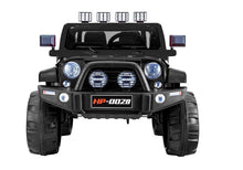 Elektrické auto na akumulátor Jeep HP012 s dálkovým ovládáním černé