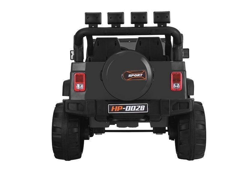 Elektrické auto na akumulátor Jeep HP012 s dálkovým ovládáním černé