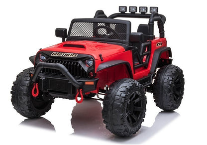 Elektrické auto na akumulator Jeep JC666 červené