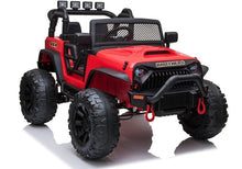 Elektrické auto na akumulator Jeep JC666 červené