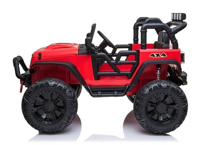Elektrické auto na akumulator Jeep JC666 červené