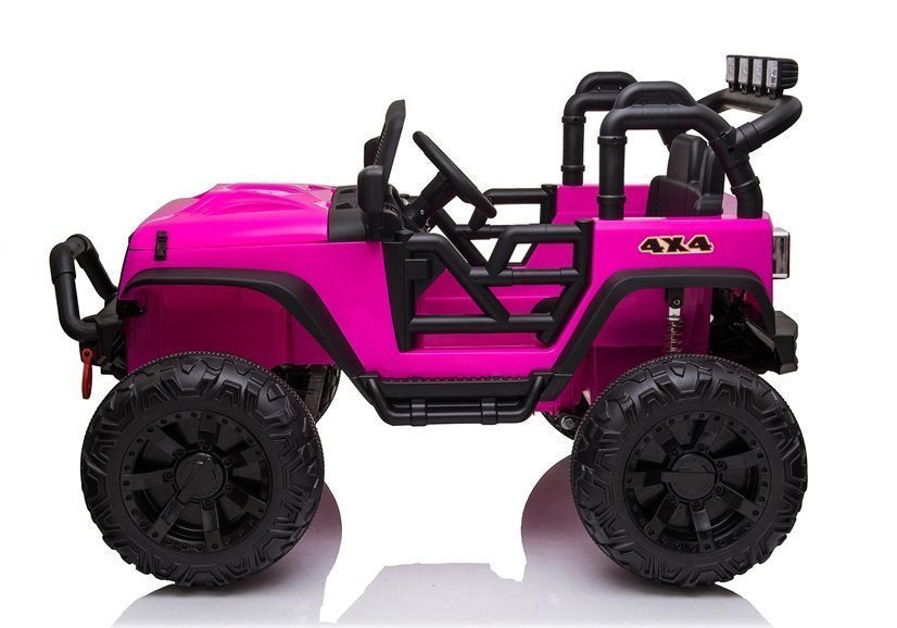 Elektrické auto na akumulator Jeep JC666 růžové