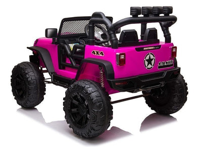 Elektrické auto na akumulator Jeep JC666 růžové