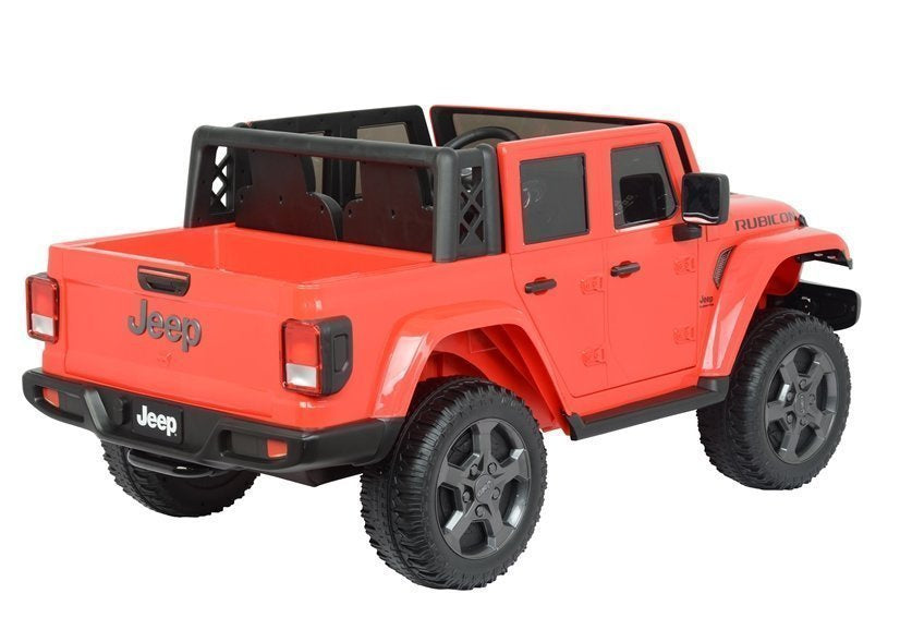 Elektrické auto na akumulator Jeep Rubicon 6768R červené