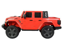 Elektrické auto na akumulator Jeep Rubicon 6768R červené