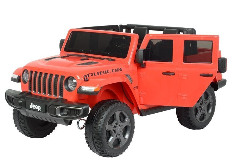 Elektrické auto na akumulator Jeep Rubicon 6768R červené