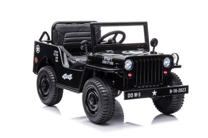 Elektrické auto na akumulátor JH 103 – černé 4x4