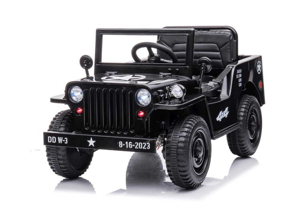 Elektrické auto na akumulátor JH 103 – černé 4x4