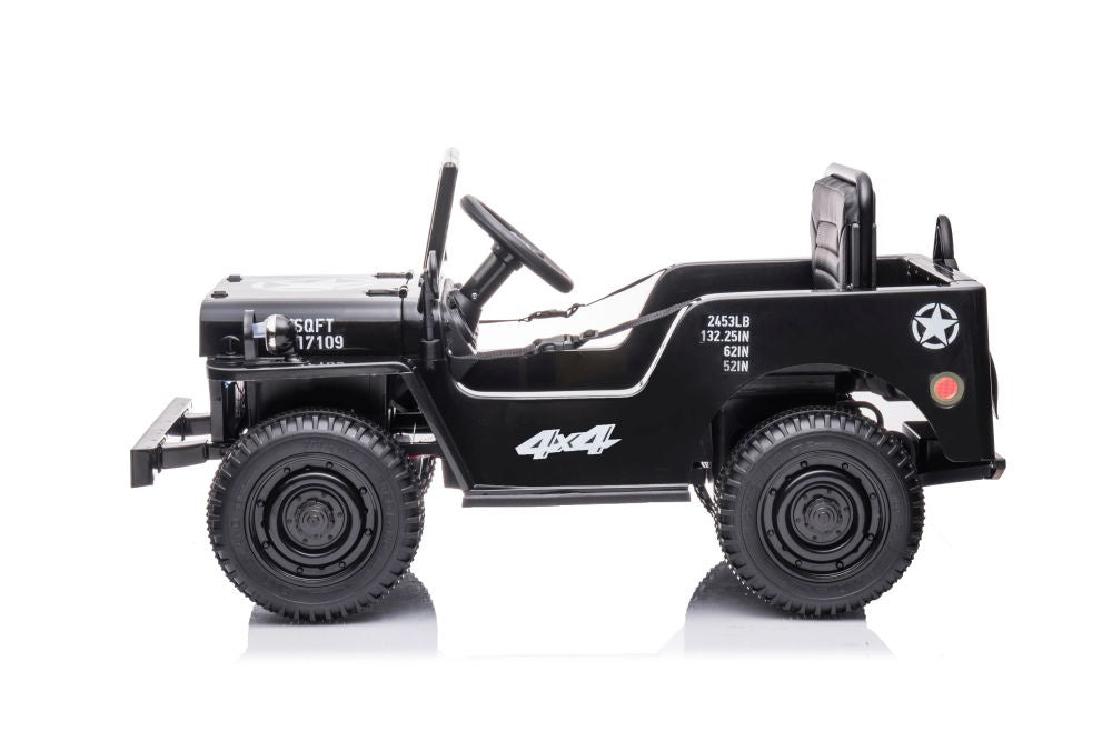 Elektrické auto na akumulátor JH 103 – černé 4x4