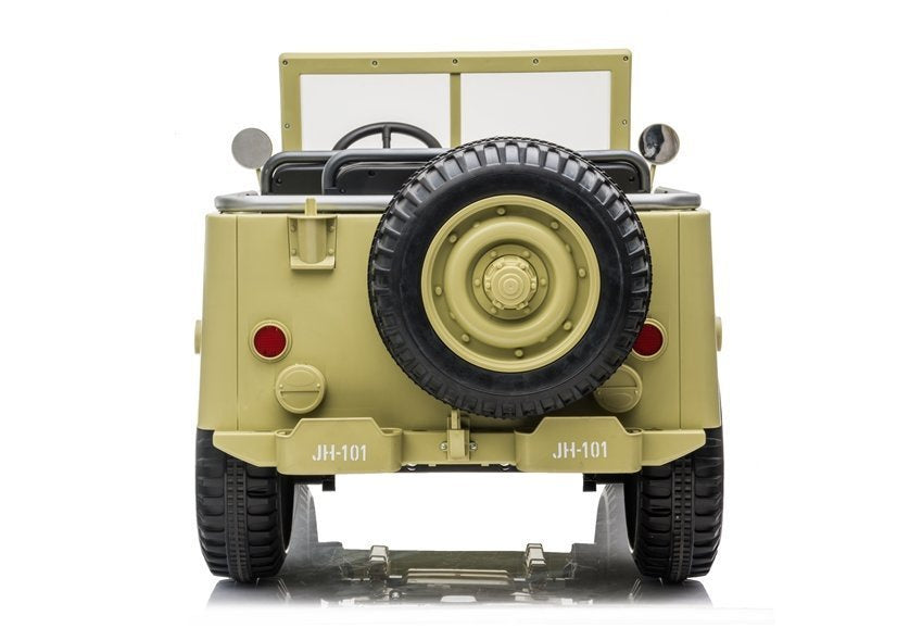 Elektrické auto na akumulátor JH101 khaki