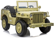 Elektrické auto na akumulátor JH101 khaki