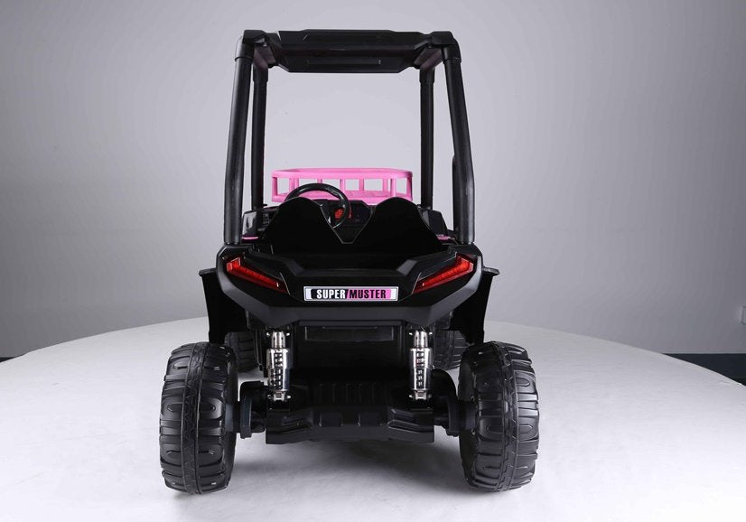 Elektrické auto na akumulátor JS360 1 růžové