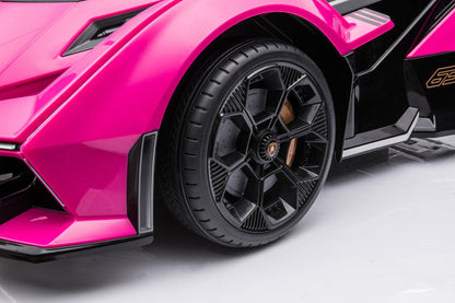 Elektrické auto na akumulátor Lamborghini GT HL528 růžové