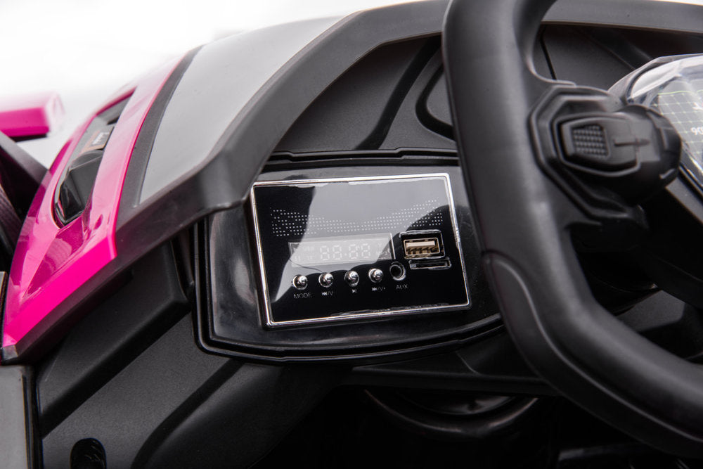 Elektrické auto na akumulátor Lamborghini GT HL528 růžové