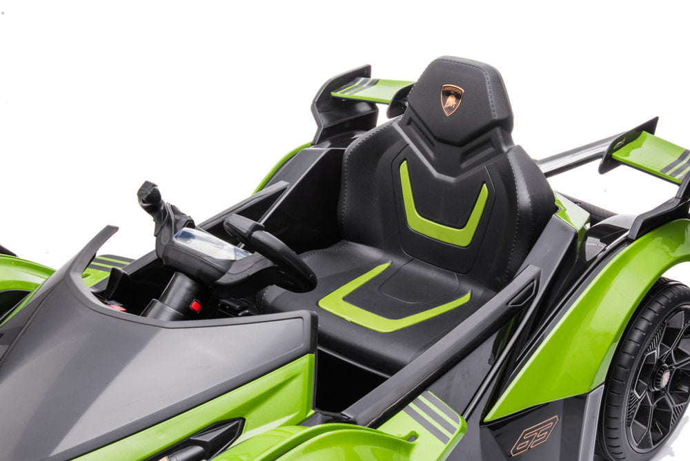 Elektrické auto na akumulátor Lamborghini GT HL528 zelené