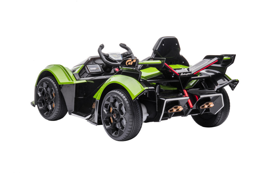 Elektrické auto na akumulátor Lamborghini GT HL528 zelené