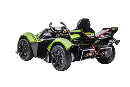 Elektrické auto na akumulátor Lamborghini GT HL528 zelené