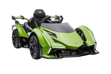 Elektrické auto na akumulátor Lamborghini GT HL528 zelené